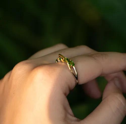 Nhẫn bạc S925 CORR ENERGY -  Lộc Xanh 