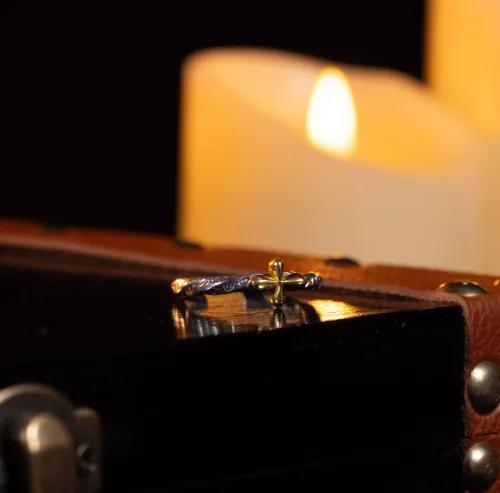 Nhẫn Bạc S925 Divinity Flame - Eternal Cross