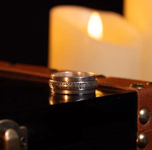 Nhẫn Bạc S925 Divinity Flame - Infinity Carve